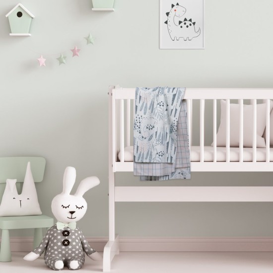 Σεντόνια Λίκνου Σετ Baby Fun 4879 Das Home (70x120) 2Τεμ