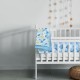 Σεντόνια Λίκνου Σετ Baby Prints 4935 Cotton Das Home (70x120) 2Τεμ