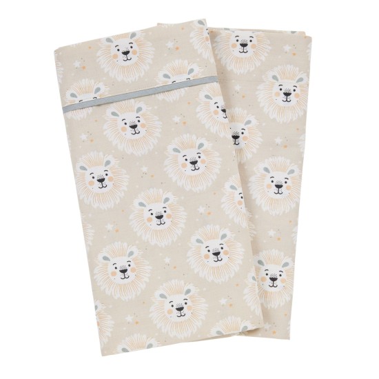 Σεντόνια Βρεφικά Λίκνου Σετ Baby 4979 Taupe Cotton Das Home (70x120) 2Τεμ
