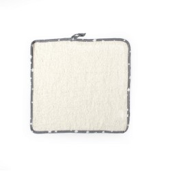 Πετσέτα Βρεφική Λαβέτα Baby Bath 01 Με Ρέλι Cotton Dimcol (30x30) 1Τεμ