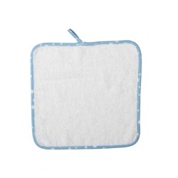 Πετσέτα Βρεφική Λαβέτα Baby Bath 03 Με Ρέλι Cotton Dimcol (30x30) 1Τεμ