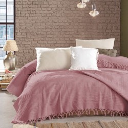 Κουβέρτα Πικέ Υπέρδιπλη Rotten Apple Cotton Dimcol (220x240) 1Τεμ