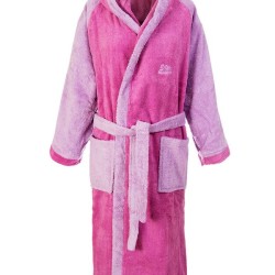 Μπουρνούζι Με Κουκούλα 4020 Mauve Raglan Μανίκια Cotton Dimcol 1Τεμ Μπουρνούζι Με Κουκούλα 4020 Mauve Raglan Μανίκια Cotton Dimcol 1Τεμ