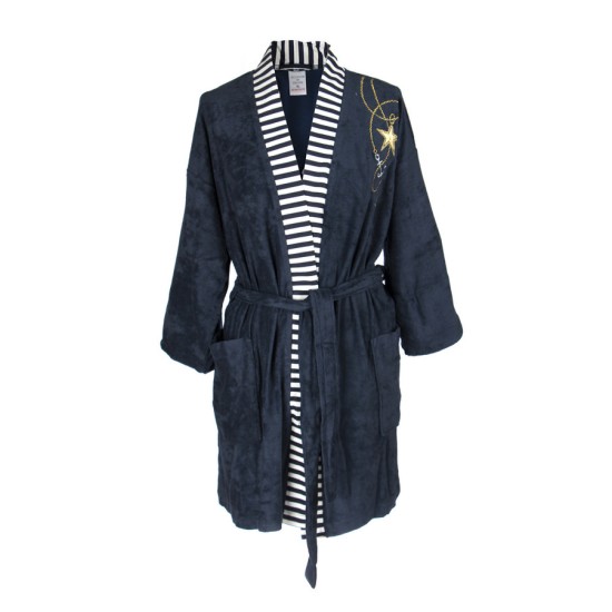 Ρόμπα θαλάσσης Velour Blue Dimcol 1Τεμ
