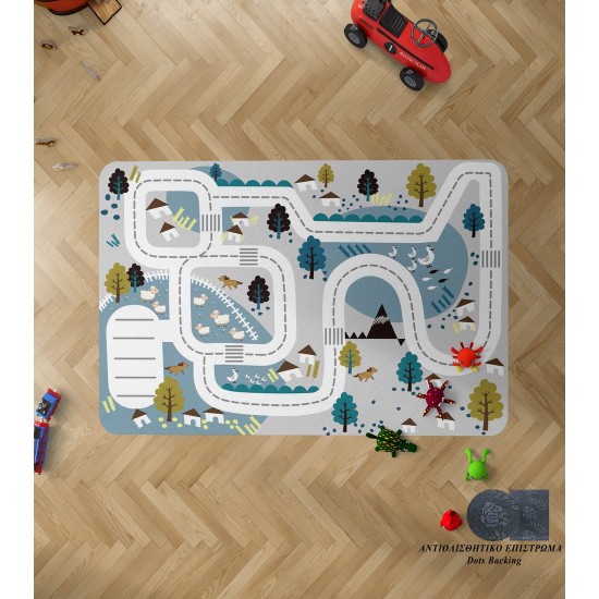 Χαλί Παιδικό Aντιολισθητικό Playground 290 Dimcol (135x200) 1Τεμ