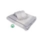 Πετσέτες Σετ Bath Towels Νέμεσις 14 Grey Jacquard Cotton Dimcol 3Τεμ