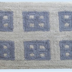 Πατάκι Μπάνιου Παράθυρο Grey Cotton Dimcol (50x85) 1Τεμ