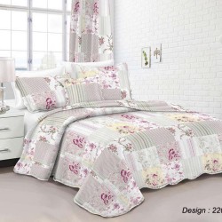 Κουβερλί Μονό Σετ Bed 220 Micropercal Dimcol (160x220) 2Τεμ