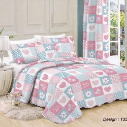 Κουβερλί Υπέρδιπλο Σετ Bed 135 Micropercal Dimcol (220x240) 3Τεμ Κουβερλί Υπέρδιπλο Σετ Bed 135 Micropercal Dimcol (220x240) 3Τεμ