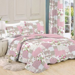 Κουβερλί Υπέρδιπλο Σετ Print 345 Micro Dimcol (220x240) 3Τεμ Κουβερλί Υπέρδιπλο Σετ Print 345 Micro Dimcol (220x240) 3Τεμ