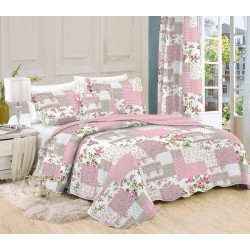 Κουβερλί Υπέρδιπλο Σετ Print 345 Micro Dimcol (220x240) 3Τεμ