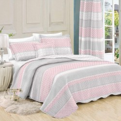 Κουβερλί Υπέρδιπλο Σετ Print 408 Micro Dimcol (220x240) 3Τεμ Κουβερλί Υπέρδιπλο Σετ Print 408 Micro Dimcol (220x240) 3Τεμ