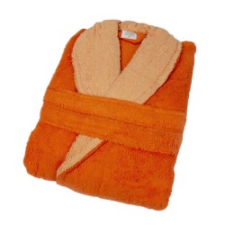 Μπουρνούζι Με Γιακά Διχρωμο 02 Orange Dimcol 1Τεμ Μπουρνούζι Με Γιακά Διχρωμο 02 Orange Dimcol 1Τεμ