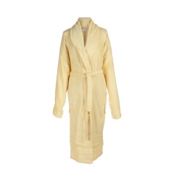 Μπουρνούζι Με Γιακά Bathrobes 03 Yellow Cotton Dimcol 1Τεμ