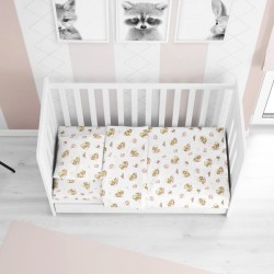 Κατωσέντονο Φανελένιο Κούνιας Baby 03 Cotton Dimcol (70x140+15) Με Λάστιχο 1Τεμ