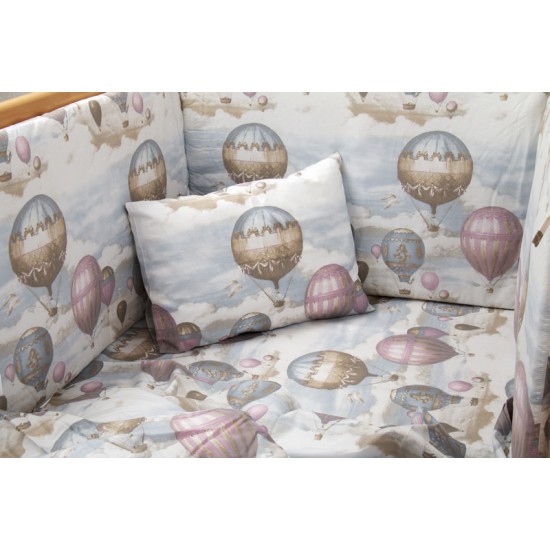 Σετ Κούνιας Προίκα Μωρού Long Journey 601 Dimcol 6Τεμ