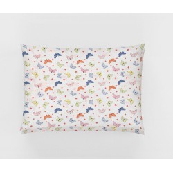 Μαξιλαροθήκη Butterfly 49 Rotary Print Cotton Dimcol (50x70) 1Τεμ