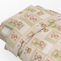 Μαξιλαροθήκη Παιδική Φανελένια Kids Baloon 76 Cotton Dimcol (50x70) 1Τεμ