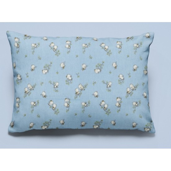 Μαξιλαροθήκη Φανελένια Kids Birds 14 Blue Cotton Dimcol (50x70) 1Τεμ