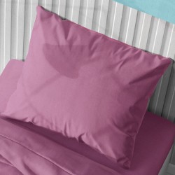 Μαξιλαροθήκη Solid 492 Lilac Cotton Dimcol (50x70) 1Τεμ