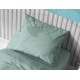 Μαξιλαροθήκη Solid 497 Aqua Cotton Dimcol (50x70) 1Τεμ