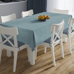 Σετ Τραπεζαρίας Αλέκιαστο Panama Petrol Dimcol 2Τεμ Τραπεζομάντηλο 140x220 , Τραβέρσα 40x220