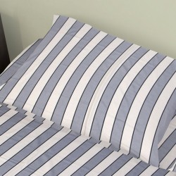 Μαξιλαροθήκη Navy 158 Satin Cotton Dimcol (50x70) 1Τεμ