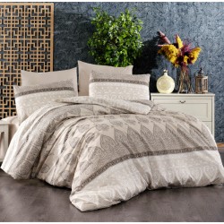 Σεντόνια Μονά Σετ Ηλέκτρα 361 Beige Dimcol (160x240) 3Τεμ