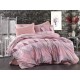 Μαξιλαροθήκη Φανελένια Flannel Geometrical 331 Pink-Salmon Dimcol (50x70) 1Τεμ