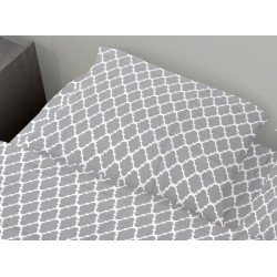Μαξιλαροθήκη Windows 135 Grey Cotton Dimcol (50x70) 1Τεμ Μαξιλαροθήκη Windows 135 Grey Cotton Dimcol (50x70) 1Τεμ