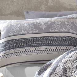 Μαξιλαροθήκη Ανδρομάχη 317 Grey Dimcol (50x70) 1Τεμ