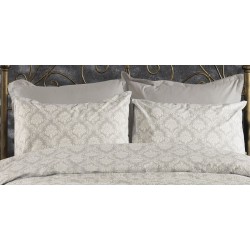 Μαξιλαροθήκη Οφηλία 276 Grey Polycotton Dimcol (50x70) 1Τεμ