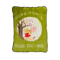 Κουβέρτα Βελουτέ Βρεφική Κούνιας Baby Winnie 01 Digital Print Dimcol (110x140) 1Τεμ