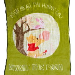 Κουβέρτα Βελουτέ Βρεφική Κούνιας Baby Winnie 01 Digital Print Dimcol (110x140) 1Τεμ