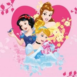 Λαβέτα Disney Princess 52 Digital Print Dimcol (30x30) 1Τεμ