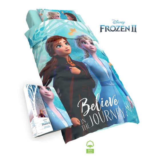 Κουβερλί Μονό Σετ Kids Disney Frozen II Digital Print Cotton Dimcol (160x240) 2Τεμ