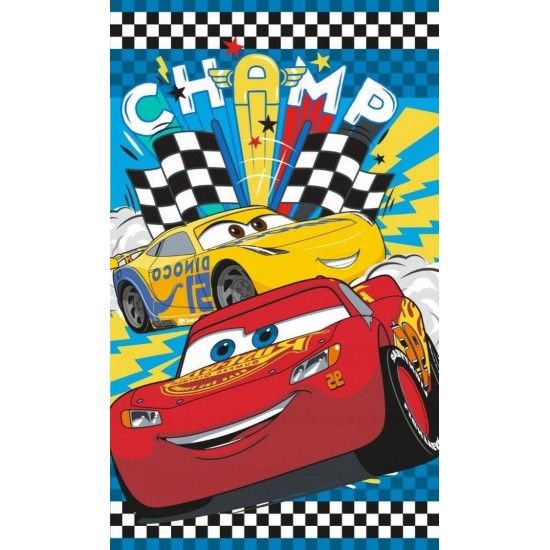 Πετσέτα Παιδική Disney Cars 11 Digital Print Cotton Dimcol (30x50) 1Τεμ