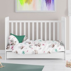 Παπλωματοθήκη Βρεφική Κούνιας Bebe Kitten 560 Petrol Cotton Dimcol (120x160) 1Τεμ