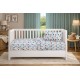 Σεντόνι Λίκνου Bebe Big Cats 28 Light Aqua Cotton Dimcol (80x110) 1Τεμ