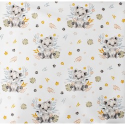 Πάνα-Χασές Bebe Lion Cub 531 Grey Cotton Dimcol (80x80) 1Τεμ Πάνα-Χασές Bebe Lion Cub 531 Grey Cotton Dimcol (80x80) 1Τεμ