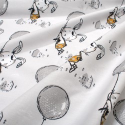 Πάνα Χασέ Bebe Floating Bunny 715 Grey Cotton Dimcol (80x80) 1Τεμ Πάνα Χασέ Bebe Floating Bunny 715 Grey Cotton Dimcol (80x80) 1Τεμ