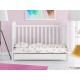 Κατωσέντονο Κούνιας Bebe Sweet Dreams 553 White-Pink Cotton Dimcol (70x140+15) Με Λάστιχο 1Τεμ Κατωσέντονο Κούνιας Bebe Sweet Dreams 553 White-Pink Cotton Dimcol (70x140+15) Με Λάστιχο 1Τεμ