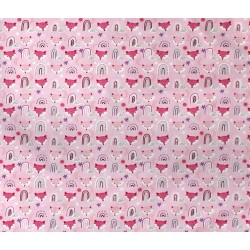 Σεντόνι Λίκνου Bebe Fox 525 Pink Cotton Dimcol (80x110) 1Τεμ Σεντόνι Λίκνου Bebe Fox 525 Pink Cotton Dimcol (80x110) 1Τεμ