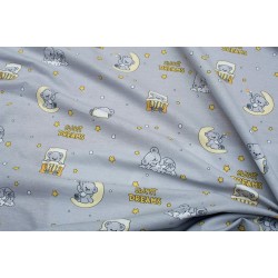 Σεντόνι Λίκνου Bebe Sweet Dreams 552 Grey Cotton Dimcol (80x110) 1Τεμ Σεντόνι Λίκνου Bebe Sweet Dreams 552 Grey Cotton Dimcol (80x110) 1Τεμ