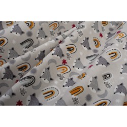 Σεντόνι Λίκνου Bebe Forest Fox 527 Grey Cotton Dimcol (80x110) 1Τεμ Σεντόνι Λίκνου Bebe Forest Fox 527 Grey Cotton Dimcol (80x110) 1Τεμ