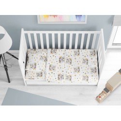 Σεντόνια Βρεφικά Κούνιας Σετ Bebe Lion Cub 531 Grey Cotton Dimcol (120x160) 3Τεμ Σεντόνια Βρεφικά Κούνιας Σετ Bebe Lion Cub 531 Grey Cotton Dimcol (120x160) 3Τεμ