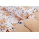 Φωλιά Ύπνου Bebe Cute Fox 02 White-Beige Cotton Dimcol (85x60x15) 1Τεμ