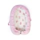 Φωλιά Ύπνου Bebe Bear's Nest 04 White-Pink Cotton Dimcol (85x60x15) 1Τεμ