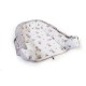 Φωλιά Ύπνου Bebe Bear's Nest 05 White-Grey Cotton Dimcol (85x60x15) 1Τεμ
