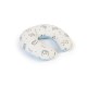 Μαξιλάρι Θηλασμού Bebe Bear's Nest 03 White-Sky Blue Cotton Dimcol (60x50x15) 1Τεμ